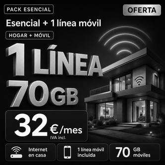 Esencial + 1 linea móvil